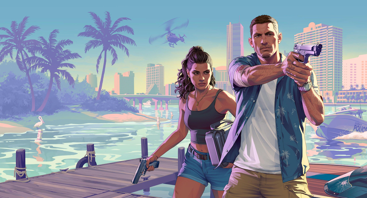 GTA VI cinematic trailer scene